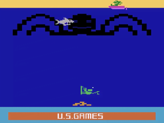 Name This Game title screen for Atari 2600